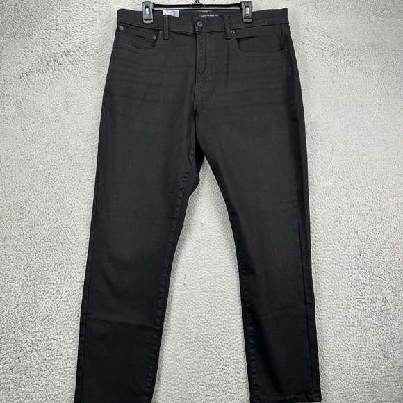 Lucky Brand 412 Mens‎ Athletic Slim Jeans 36X30 Black Pocket